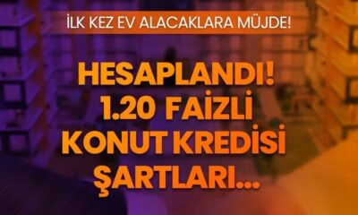 İlk kez ev alacaklar 1,20 faizle kredi BAŞLIYOR! İlk evim konut kredisi tarihi! Ne zaman başlayacak Şartları neler olacak 1,20 faiz son durum