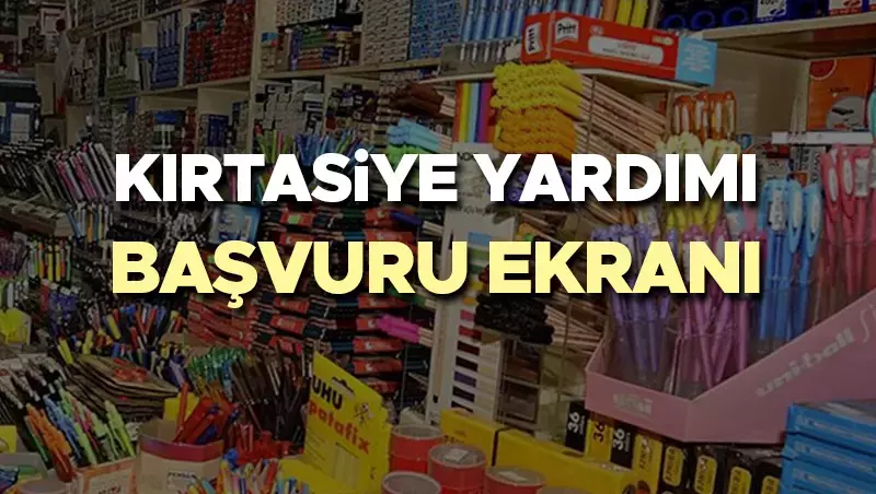 Kırtasiye yardımı e-Devlet başvuru ekranı 2024 | Eğitim öğretim yardımı başvuruları nasıl ve nereden yapılır? Kırtasiye yardımı ne zaman yatar, ödemeler ne kadar, şartları neler?