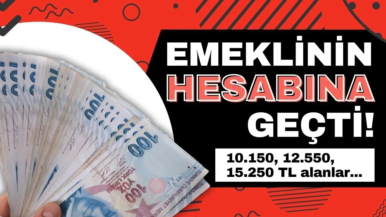 Sabah 09.00'da EMEKLİ Hesabınıza Bakın