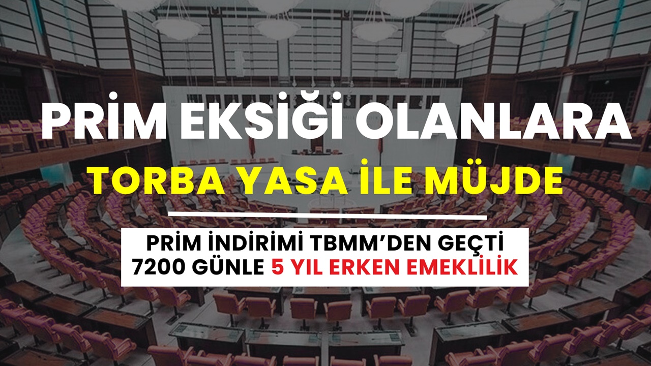 TBMM erken emeklilik, 5 yıl erken emeklilik, BAĞ-KUR prim indirimi, SSK prim gün sayısı, BAĞ-KUR prim eşitlemesi, 7200 prim günü, Erken emeklilik fırsatı, Emeklilik düzenlemesi, Küçük esnaf emeklilik, BAĞ-KUR emeklilik şartları, Prim gün sayısı indirimi, Erken emeklilik yasası, Ekim yasama dönemi,