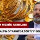 İslam Memiş Altının Geleceğini Açıkladı: Gram Altın 4.500 TL'yi Görecek!