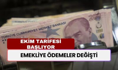 Emekliye Ekim Zammı! Ödemeler Değişti! 1 Ekim İtibariyle IBAN'a Yatırılacak