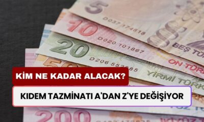 Kıdem Tazminatı A'dan Z'ye Değişecek! Asgari Ücretlinin Ne Kadar Alacağı Netleşti