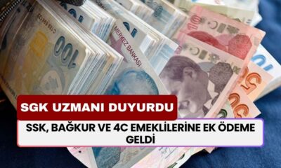 SSK, BAĞKUR ve 4C Emeklilerine EK ÖDEME Geldi! SGK Uzmanı Miktarı ve Tarihi Açıkladı