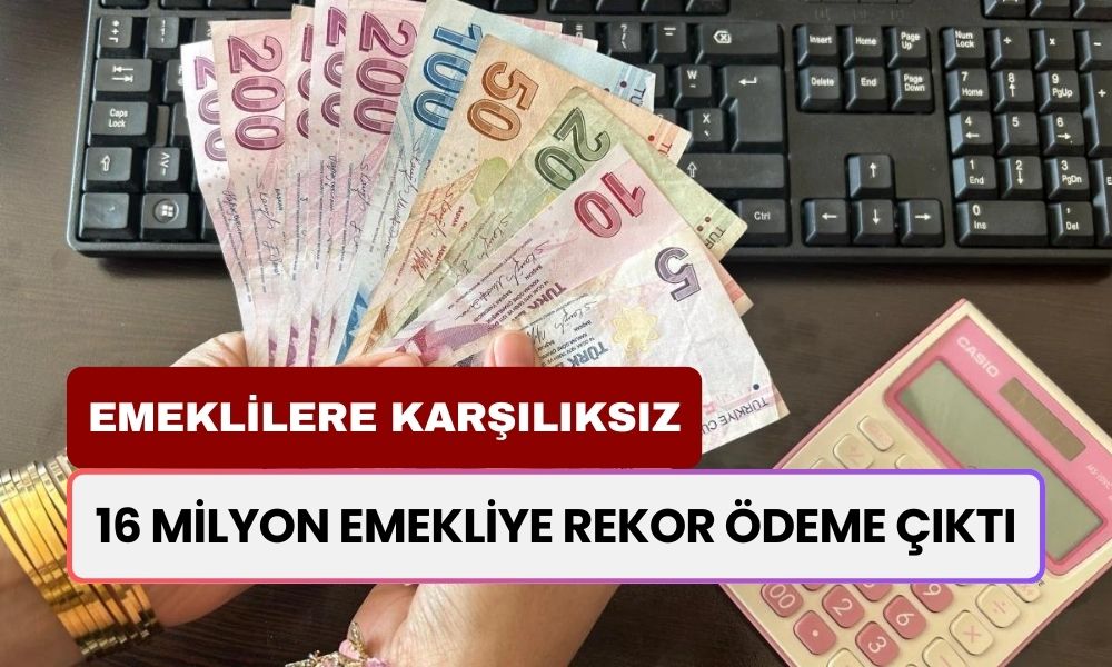 16 Milyon Emekliye Kasa Açıldı! 3 Yıl Kalma Sözü Veren Tüm Emeklilere Karşılıksız 24.000 TL Promosyon