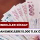 SGK'dan Emeklilere 15.000 TL Ek Ödeme Müjdesi! Koşulsuz ve Karşılıksız Promosyon Fırsatı