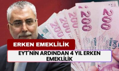 Emeklilik Yaşı Düştü! EYT'nin Ardından 4 Yıl Erken Emeklilik Geldi! Gözünüz Aydın