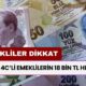 Emekliye Duyuru Geldi DİKKAT: 4A 4B 4C’li emeklilerin 18 bin TL hesaba para yatacak