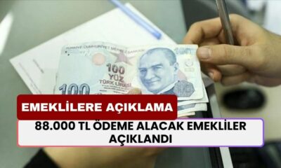 Kamu Banklarından Emeklilere Enfes Teklif! 88.000 TL Ödeme Alacak Olan Emekliler Açıklandı