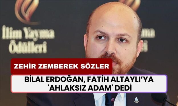 Bilal Erdoğan'dan Fatih Altaylı'ya Sert Sözler: "Askerlerin Postallarını Yalıyordu!"