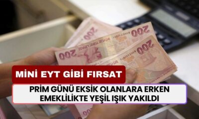 Prim Günü Eksik Olanlara Erken Emeklilikte Yeşil Işık Yakıldı: Mini EYT Paketi Gibi Fırsat Geliyor!