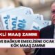 SSK ve BAĞKUR Emeklisine Ocak 2025 KÖK MAAŞ Zammı İçin Yeni Oranlar Çıktı