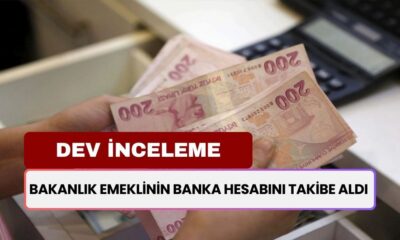 Maliye Bakanlığı'ndan Emeklilere Şok! Banka Hesaplarına Büyük Denetim Başladı!