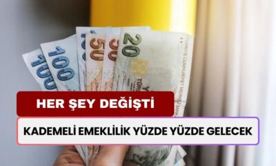 Kademeli Emeklilikte Dananın Kuyruğu Koptu! 1999-2000-2008 Girişliler Dikkat! Her Şey Değişti