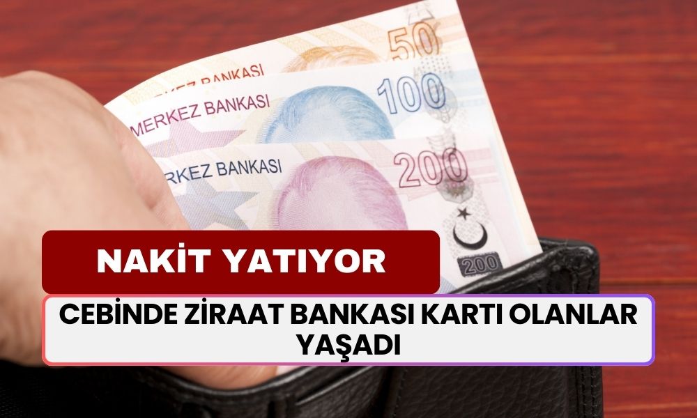 Cebinde Ziraat Bankası Kartı Olanlar Yaşadı: 50.000 TL Ödemesi 30 Eylül'de Son Bulacak