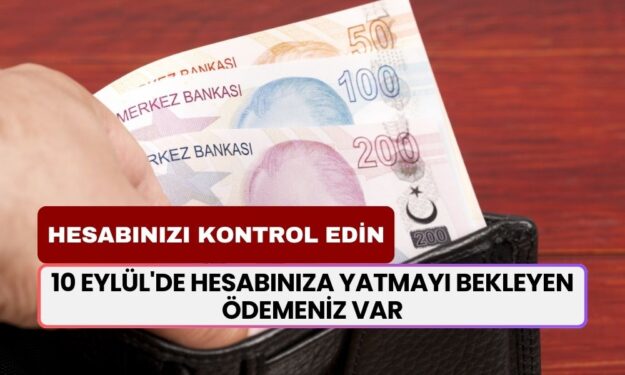 10 Eylül'de Hesabınıza Yatmayı Bekleyen Ödemeniz Var! 16 Milyon Emekliye 10.000 TL Destek