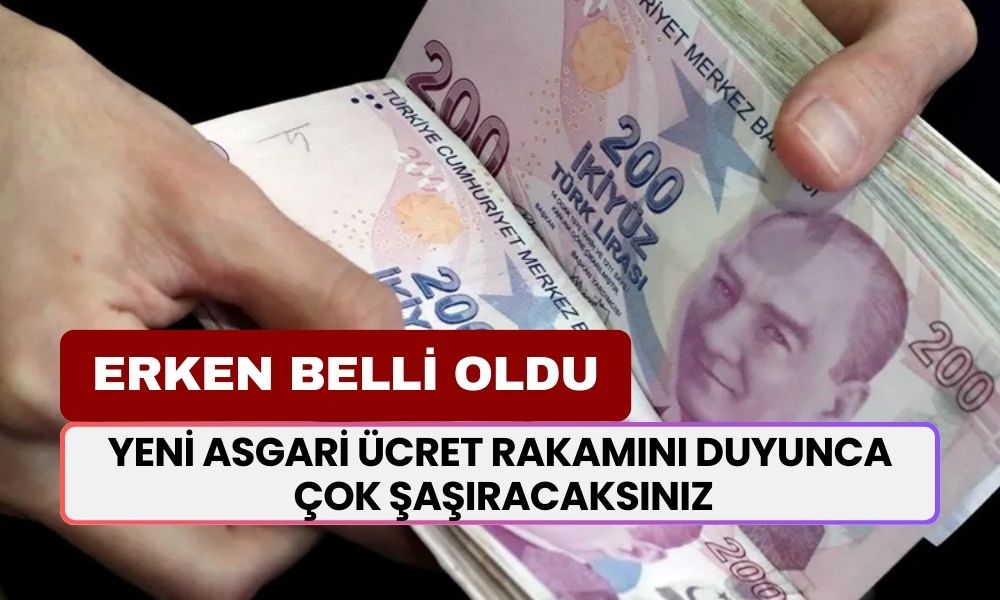 Asgari Ücret ZAMMI ŞİMDİDEN BELLİ! SGK Uzmanı O Rakamın Altına, Bu Rakamın Üstüne Çıkmaz Diyerek Duyurdu