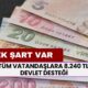 Tek Şartla Tüm Vatandaşlara 8.240 TL Devlet Desteği! Başvurular Açıldı