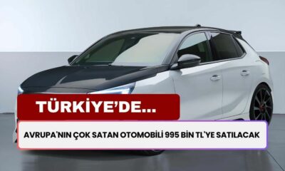 Avrupa'nın En Çok Satan Otomobili Artık Türkiye'de Satışta! Fiyatı 995 Bin TL'den Başlıyor