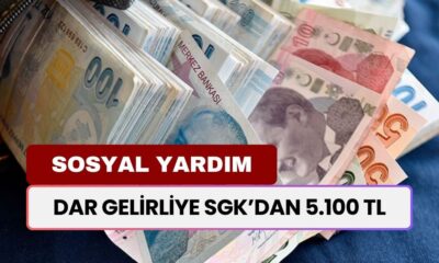 SGK Parayı Resmen Yatırıyor! İhtiyaç Sahiplerine 5 bin 100 TL Sosyal Yardım Ödemesi Yapılacak