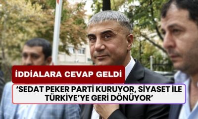 ‘Sedat Peker Parti Kuruyor, Siyaset ile Türkiye’ye Geri Dönüyor’ İddiasına İlk Defa Açıklama Geldi