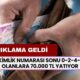 Halkbank TC kimlik numarası sonu 0-2-4-6-8 olanlara 70.000 TL nakit para veriyor!