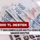 PTT'den Emeklileri Mutlu Edecek Maddi Destek