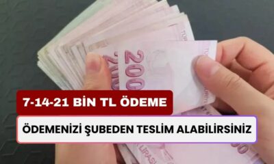 Denizbank Şubelerine Giden Ödeme Alacak! 7-14-21 Bin TL Yarın Yatıyor Ödeme!