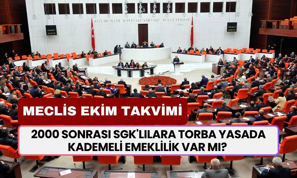 Kademeli emeklilik torba yasada var mı? 2000 sonrası SGK'lılar için Torba Yasa'da neler var?