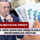 1993-2005 Arası SGK Girişi Olanlara Erken Emeklilik Altın Tepside Sunuluyor! Büyük Fırsat!