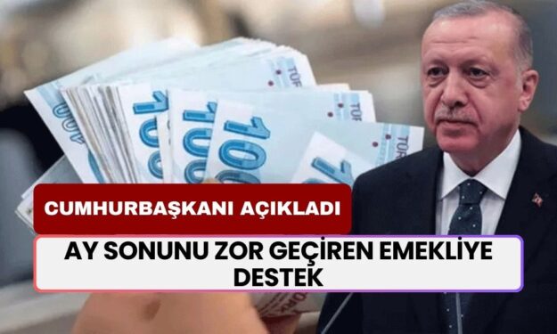 Cumhurbaşkanı'ndan 16 Milyon Emekliye Son Dakika Kararı! Ay Sonunu Getiremeyene 100.000 TL