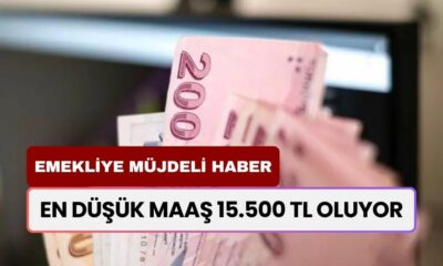 Emeklilere Müjde! En Düşük Maaş 15.500 TL Oluyor