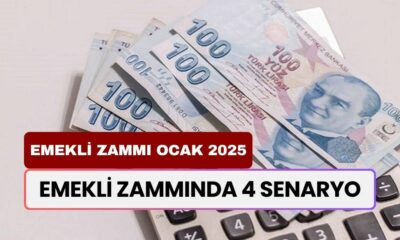 Ocak 2025 Emekli Zammında 4 Senaryo: İşte Olası Rakamlar...