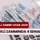 Ocak 2025 Emekli Zammında 4 Senaryo: İşte Olası Rakamlar...