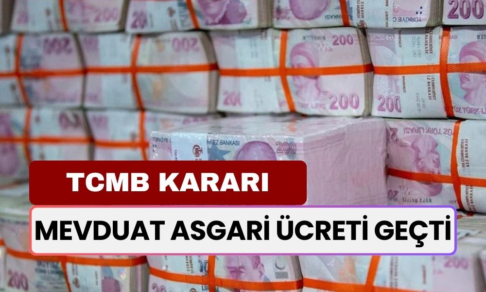 450 Bin TL'si Olan Maaşa Bağlanacak! Getirisi Asgari Ücreti Solladı: TCMB'dan Mevduat Artışı