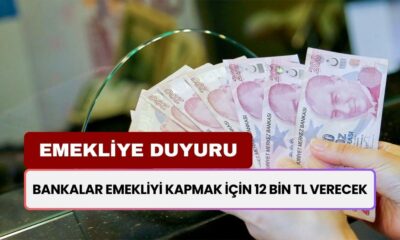 SSK-Bağkur-4C'li Emeklilere 12 Bin TL Ek Ödeme! Bankadan Tüm Emeklilere Duyuru