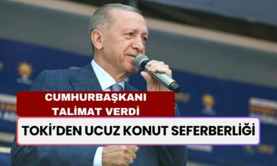 Cumhurbaşkanı'ndan 120 m2 Ucuza Konut Müjdesi! TOKİ Seferberlik Başlattı