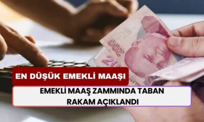 Emekli Maaş Zammında Taban Rakam Açıklandı! En Düşük Maaş Bu Kadar Olacak