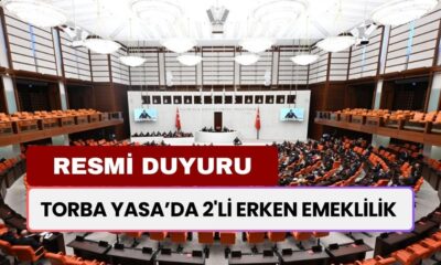 2'li ERKEN EMEKLİLİK Haberi Torba Yasa'da Çıktı! 1800 Prim İndirimi Geliyor