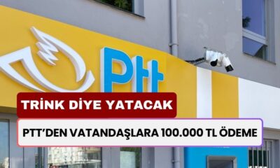 PTT'den Vatandaşlara Rekor Ödeme! TC Kimlik Sahiplerine 100.000 TL'lik Dev Destek