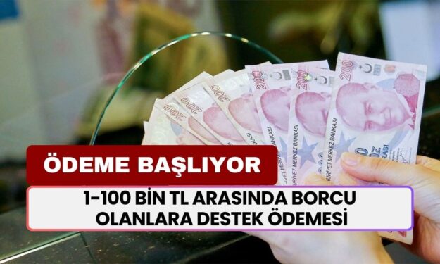 Ziraat Bankası 1-100 Bin TL Arası Borcu Olanlara DESTEK ÖDEMESİ Verecek