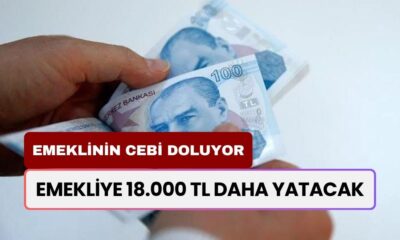 Emeklinin Cebine 18 Bin TL Daha Girecek