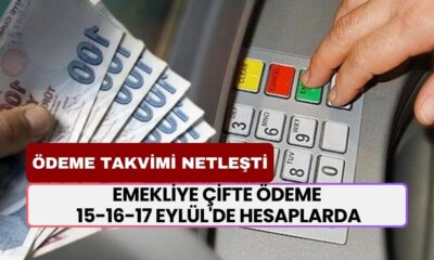 Emekliyi Sevindirecek Haber! Çifte Ödeme 15-16-17 Eylül'de Hesaplara Yatırılacak