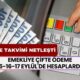 Emekliyi Sevindirecek Haber! Çifte Ödeme 15-16-17 Eylül'de Hesaplara Yatırılacak