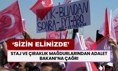 Staj ve Çıraklık Mağdurlarından Adalet Bakanı’na Çağrı: "Yasayı Düzeltmek Sizin Elinizde"