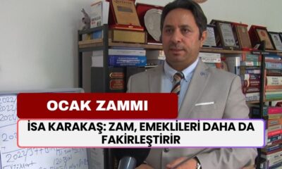 SGK Uzmanı İsa Karakaş Emekliyi Uyardı: "Beklenen Enflasyona Göre Yapılacak Zam, Emeklileri Daha da Fakirleştirir!"