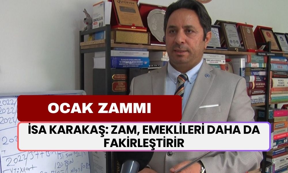 SGK Uzmanı İsa Karakaş Emekliyi Uyardı: "Beklenen Enflasyona Göre Yapılacak Zam, Emeklileri Daha da Fakirleştirir!"