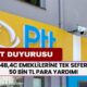 PTT’den Emeklilere REKOR ÖDEME! 4A,4B,4C Emeklilerine Tek Seferlik 50 Bin TL Para Yardımı