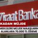 Ziraat Bankası'ndan YENİ MÜJDE... Emekli Maaşı Alanlara 70.000 TL Ödeme Yapılacak