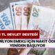 15 Milyon Emekli İçin Nakit Ödeme Yeniden Başlıyor! Devlet Desteği 16.000 TL Ödeme Yapılacak